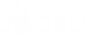 Logo CED blanco