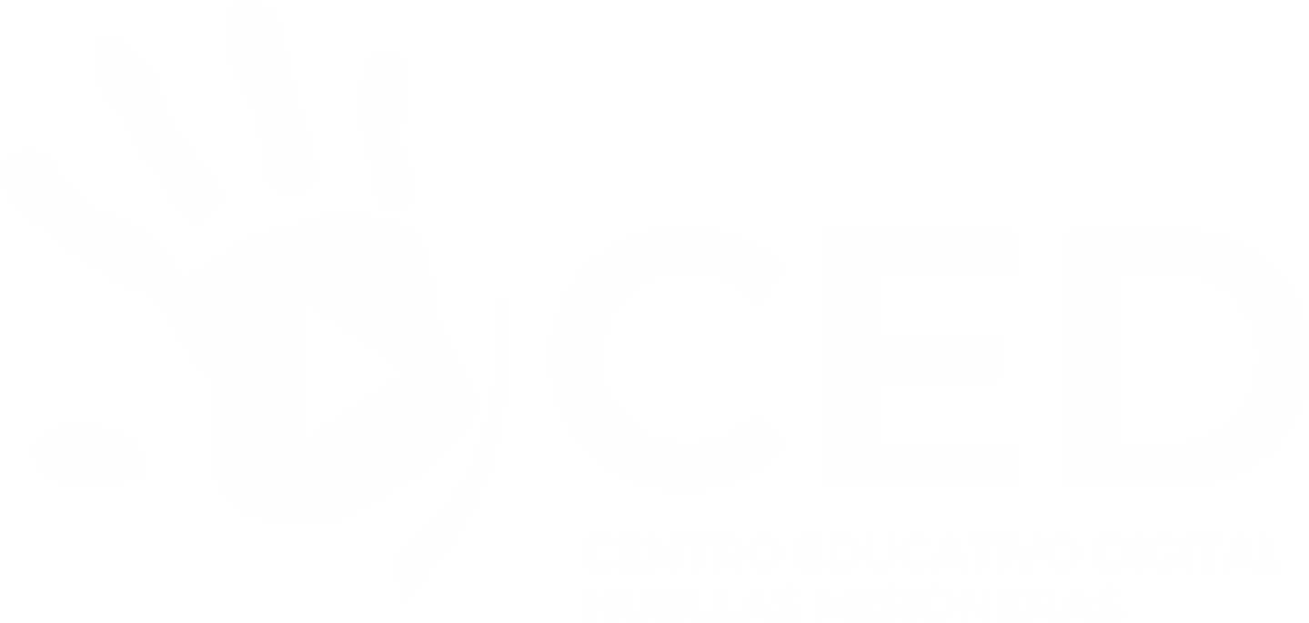 Logo CED blanco