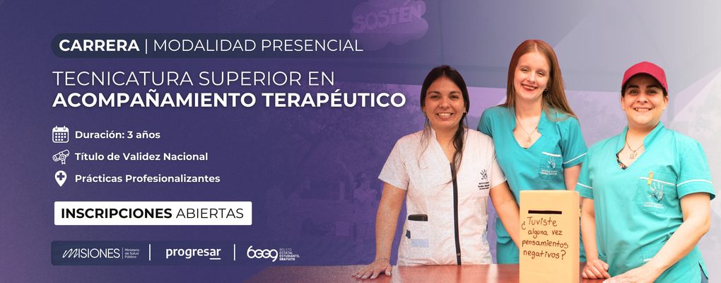 Tecnicatura Superior en Acompañamiento Terapéutico