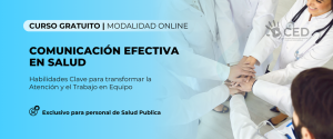 Flyer Comunicación Efectiva en Salud