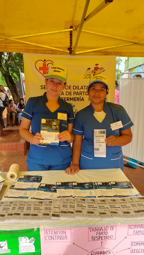 Huellas Misioneras en Expo Enfermería