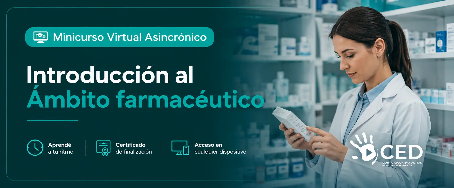 Flyer Introducción al Ámbito Farmacéutico