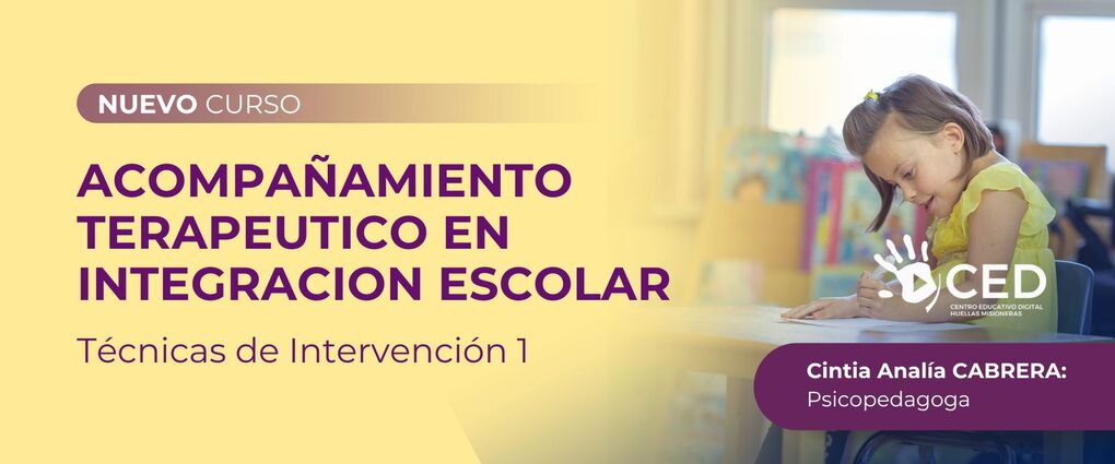 AT en Integración Escolar Flyer