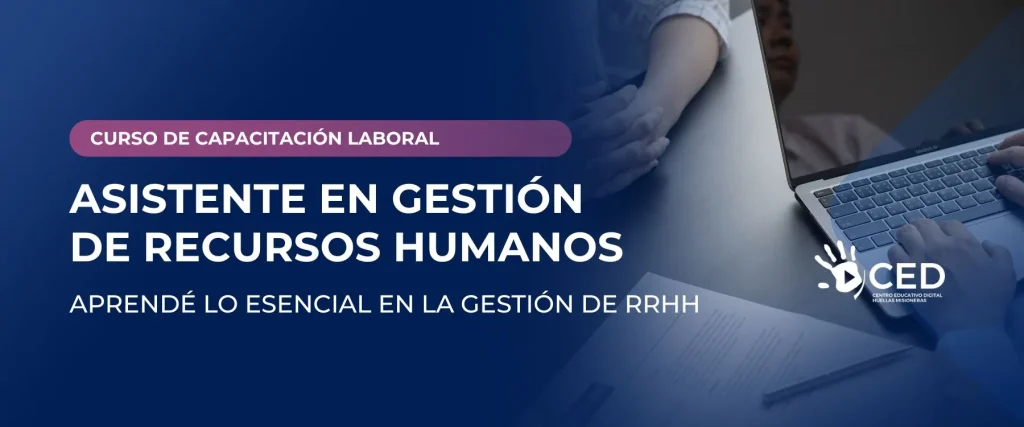 Flyer Asistente en Gestión de Recursos Humanos