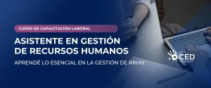 Flyer Asistente en Gestión de Recursos Humanos