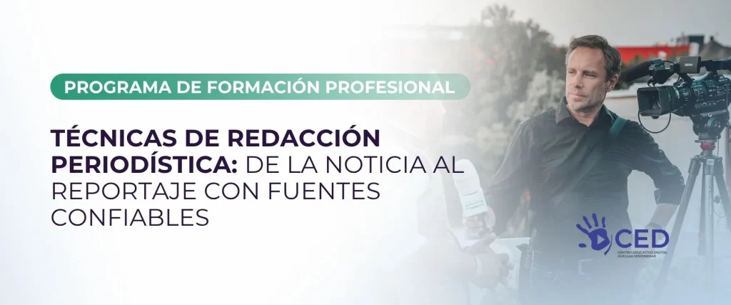 Flyer Técnicas de Redacción Periodística