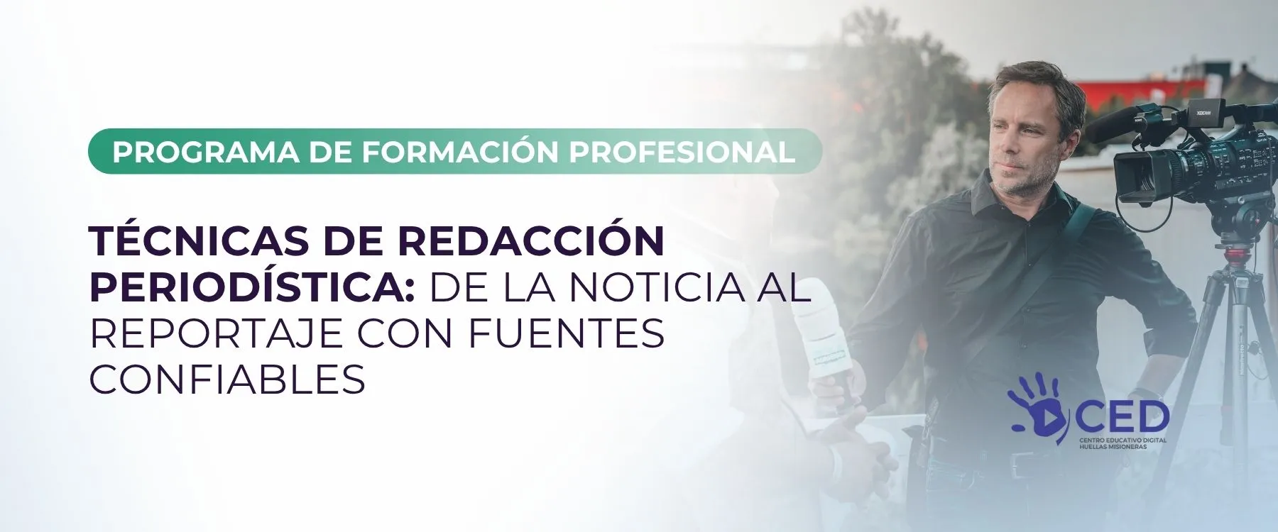 Flyer Técnicas de Redacción Periodística
