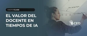 Flyer El Valor del Docente en Tiempos de IA
