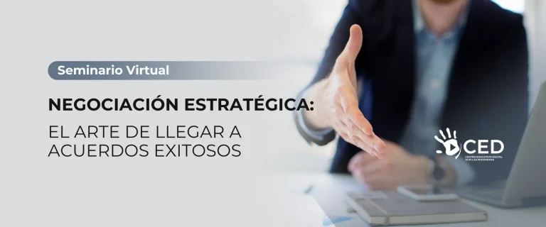 Flyer Negociación Estrategica
