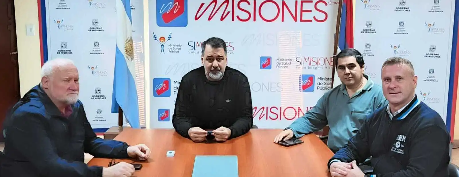 Flyer Renovación del vínculo institucional con el Ministerio de Salud de Misiones