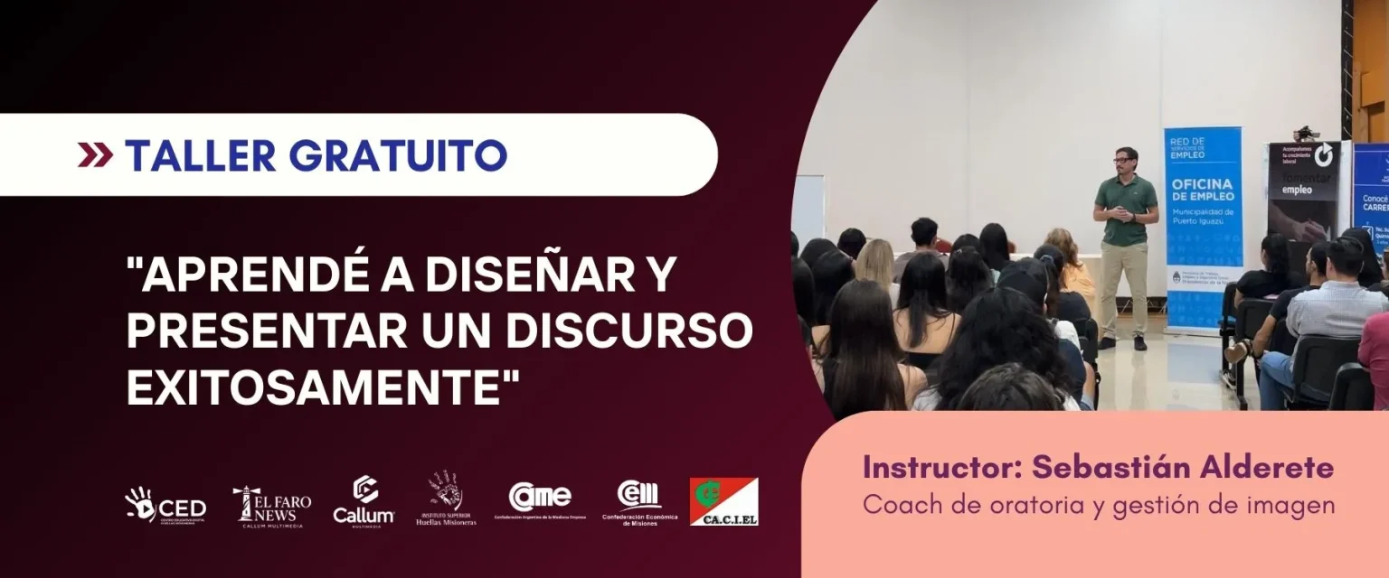 Flyer Taller Oratoria