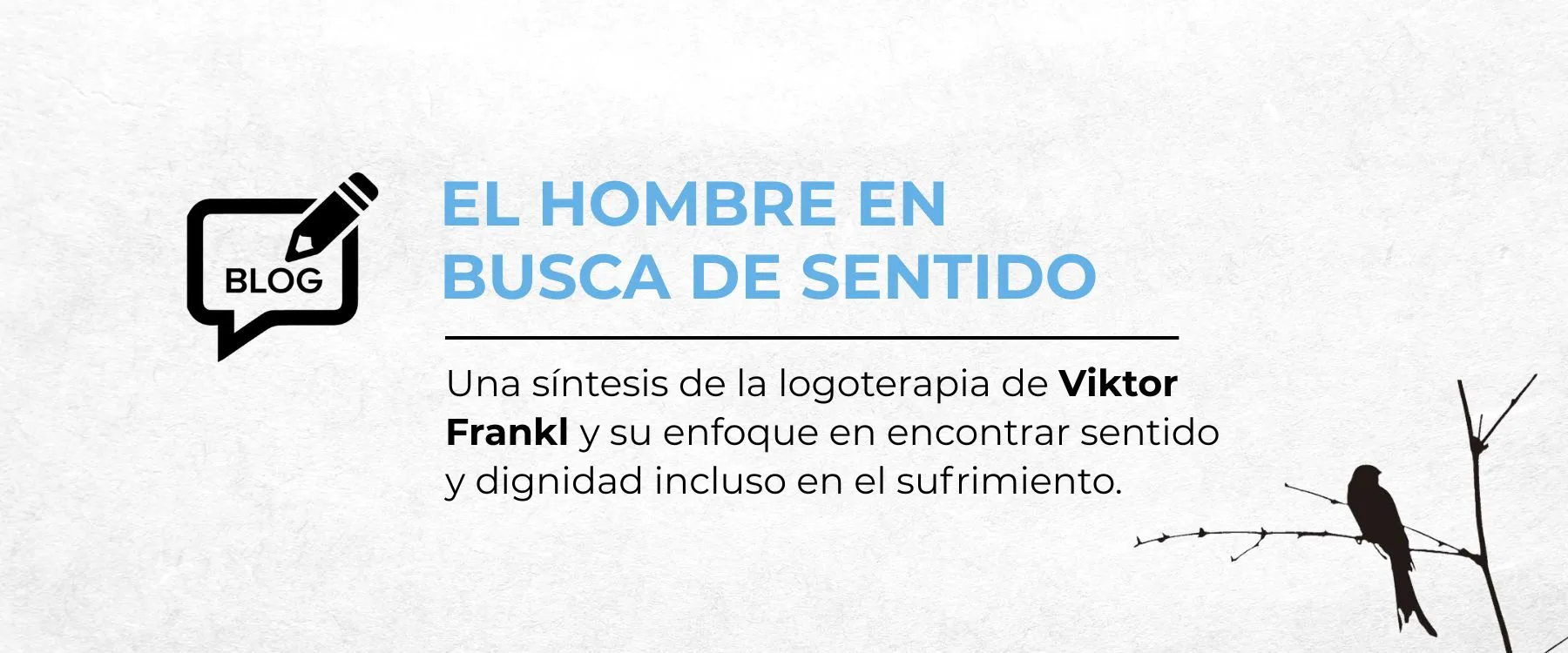 Blog El Hombre en Busca de Sentido