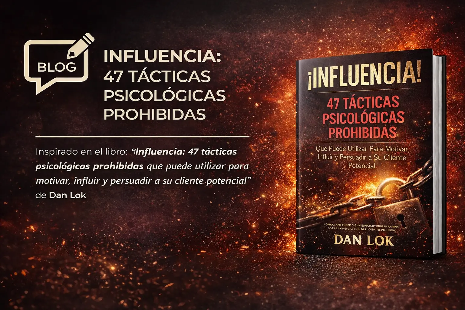 Blog Influencia 47 tácticas prohibidas
