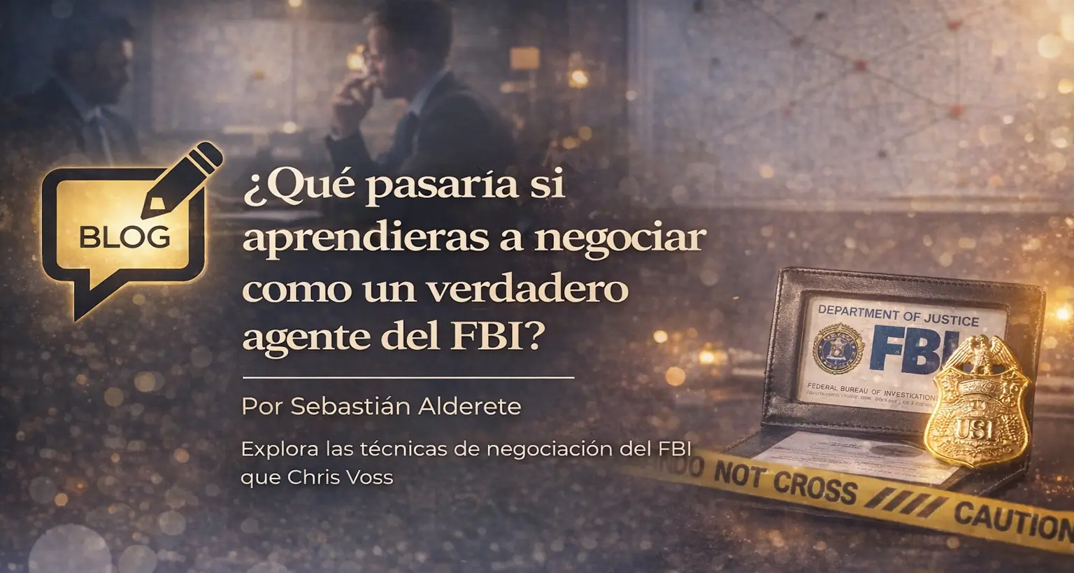 Blog Que pasaría si aprendieras a negociar como un verdadero agente del fbi