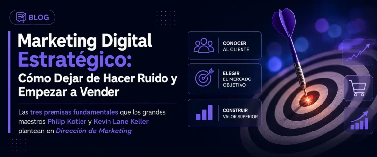 Marketing Digital Estratégico: Cómo Dejar de Hacer Ruido y Empezar a Vender
