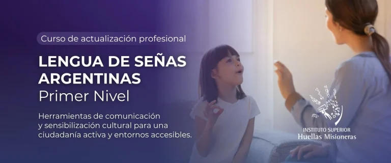 Flyer LENGUA DE SEÑAS ARGENTINAS