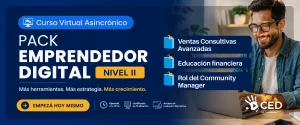 Flyer Pack Emprendedor Digital Nivel II