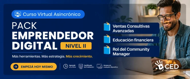 Flyer Pack Emprendedor Digital Nivel II