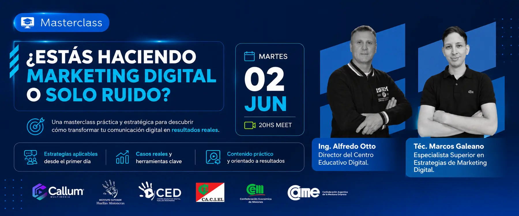Flyer evento Marketing
