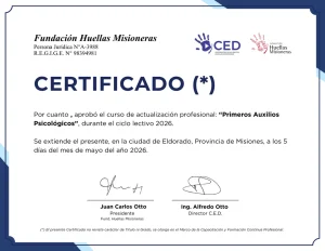 Modelo Certificado CED