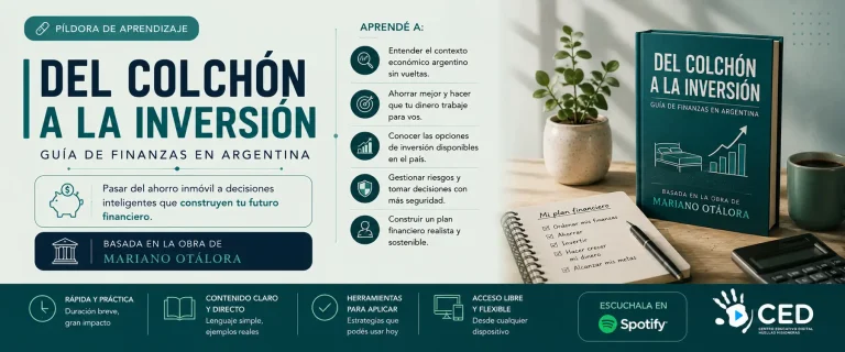Flyer Del colchón a la inversión