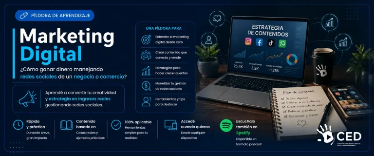 Marketing Digital ¿Cómo ganar dinero manejando redes sociales de un negocio o comercio