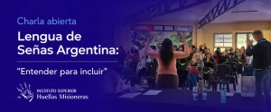 Flyer Taller Lengua de Señas