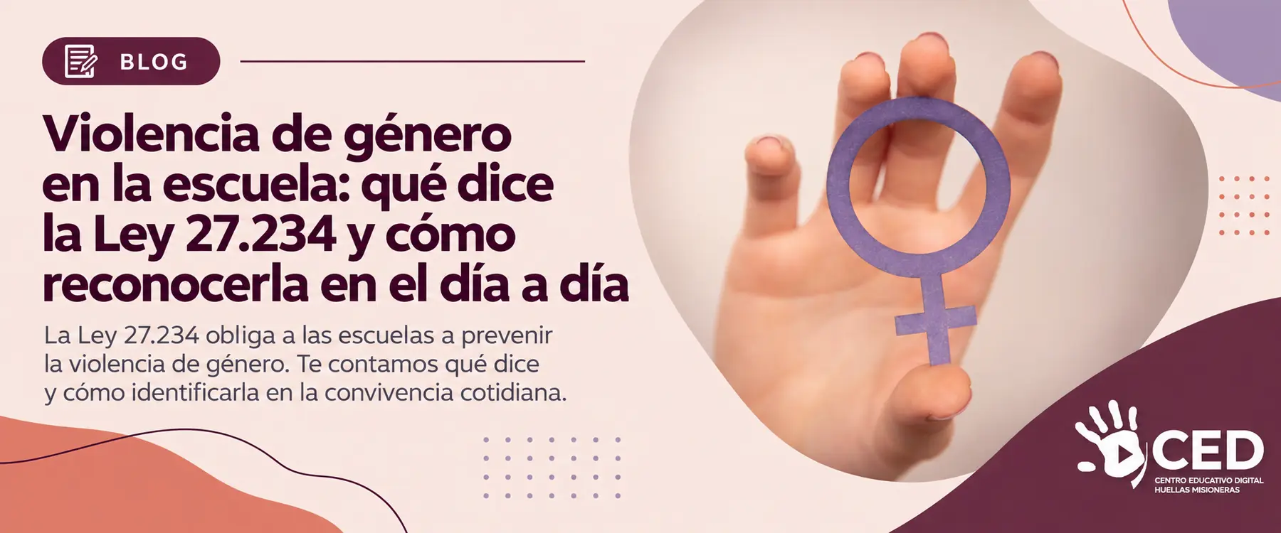 Blog Violencia de género en la escuela