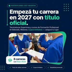 Inscripciones abiertas 2027